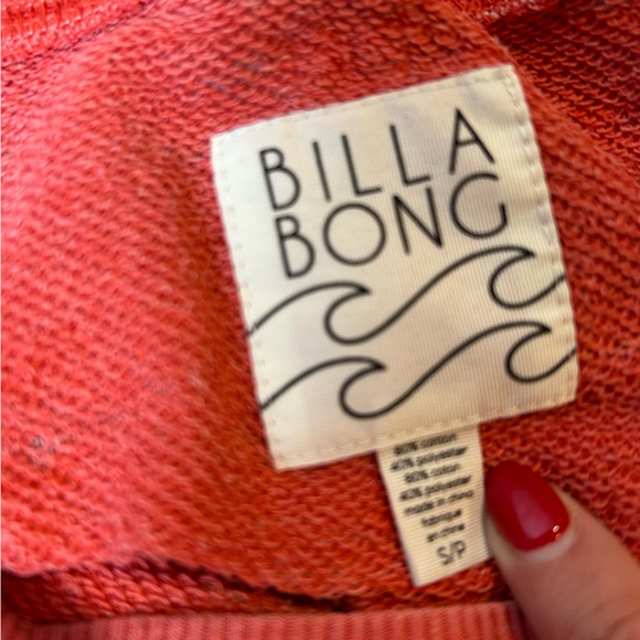 Billabong Moon Magic Coral Graphic Sweatshirt |  size Small - Picture 4 of 8